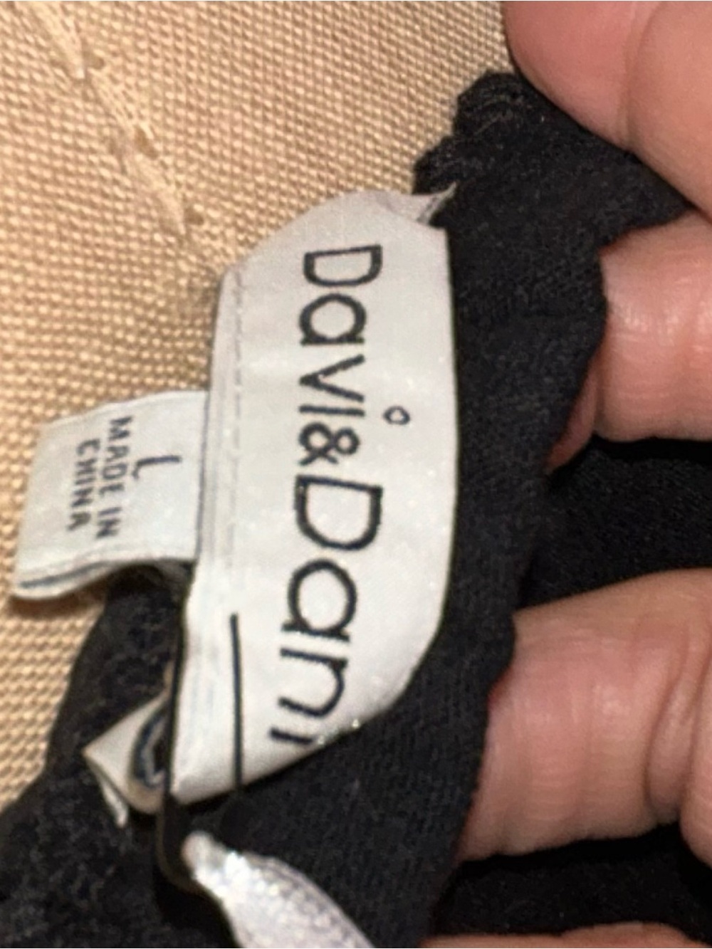 DAVI & DANI Black Maxi Peasant Dress with Short Sleeves - Picture 3 of 7